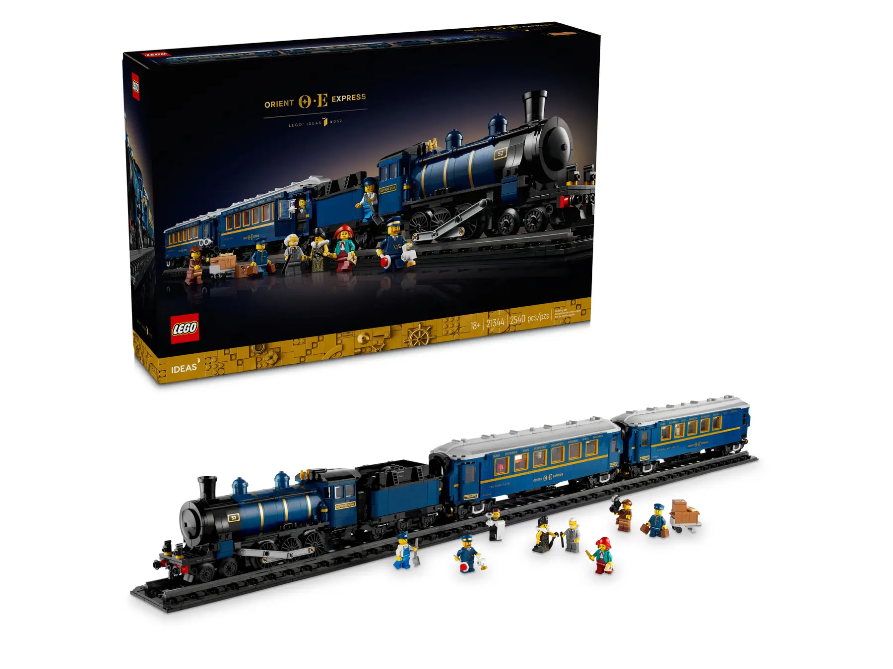 Конструктор Lego The Orient Express Train 21344, 2540 деталей – купить с  доставкой из-за рубежа через платформу «CDEK.Shopping»