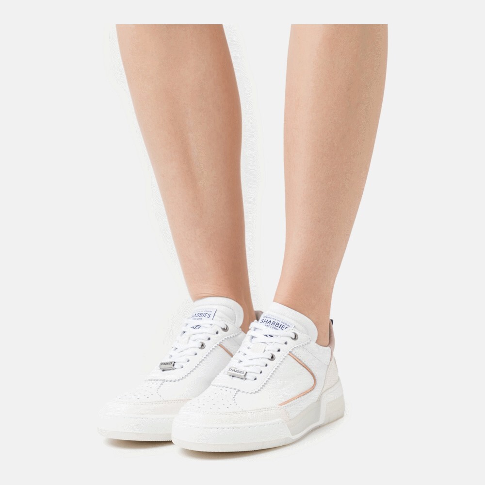 

Кроссовки Shabbies Amsterdam Zapatillas, white/rose