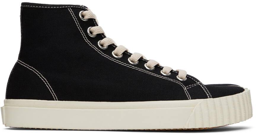 

Черные высокие кеды Tabi Maison Margiela