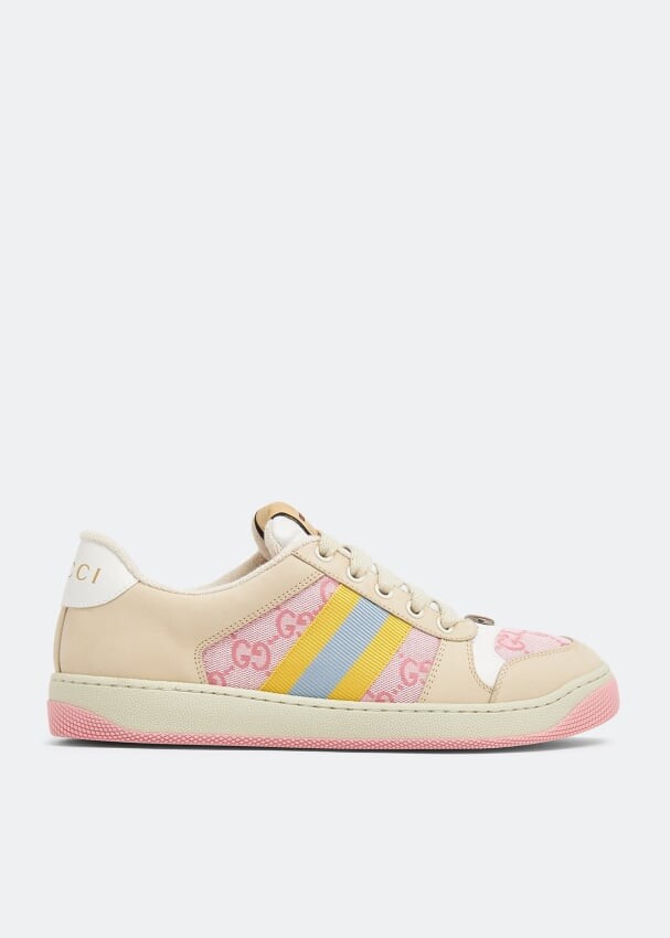

Кроссовки GUCCI Screener sneakers, розовый