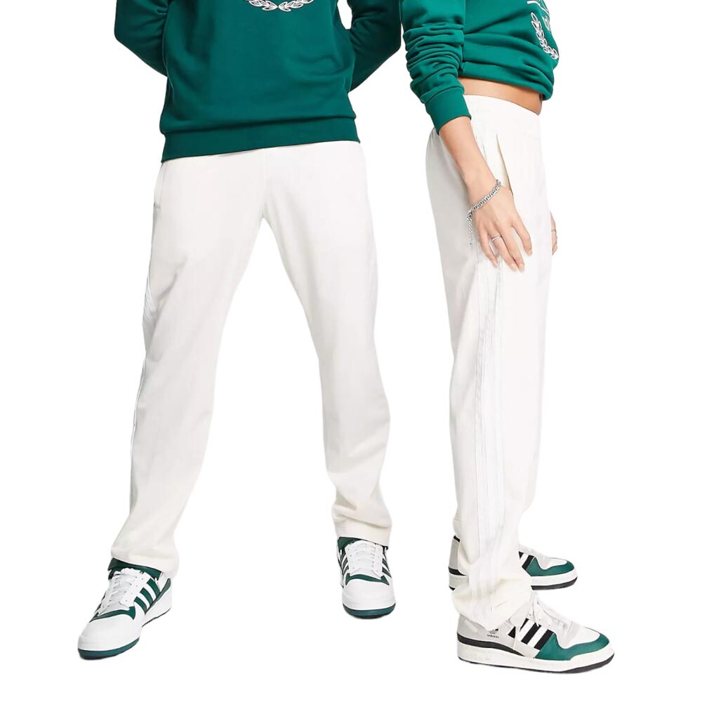 

Джоггеры Adidas Originals Contempo Trefoil Joggers In Orangeoriginals 'sports Resort' Three Stripe Wide Leg, белый