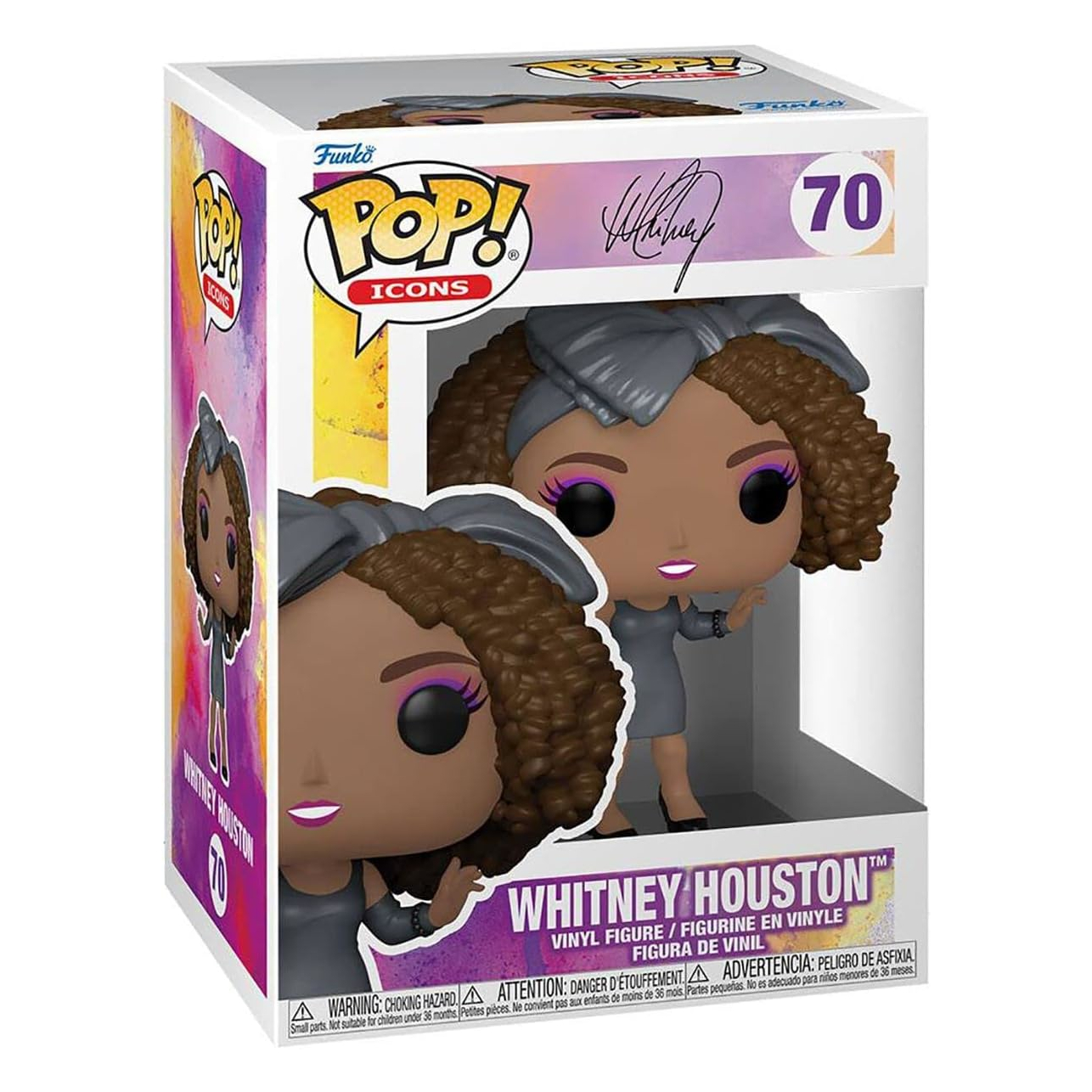 Фигурка Funko Pop! Icons Whitney Houston How Will I Know фигурка funko pop icons whitney houston how will i know 9 5 см