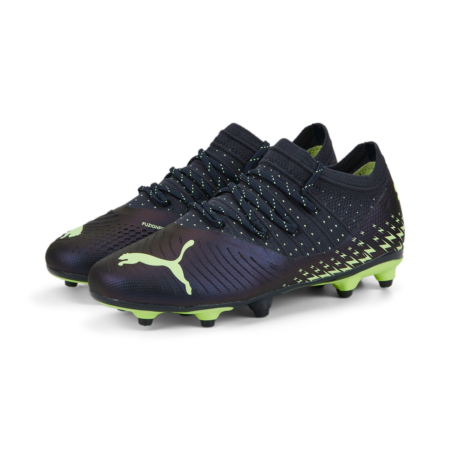 

Футбольные бутсы PUMA Future Z 2.4 FG/AG Jr, синий/черный/зеленый