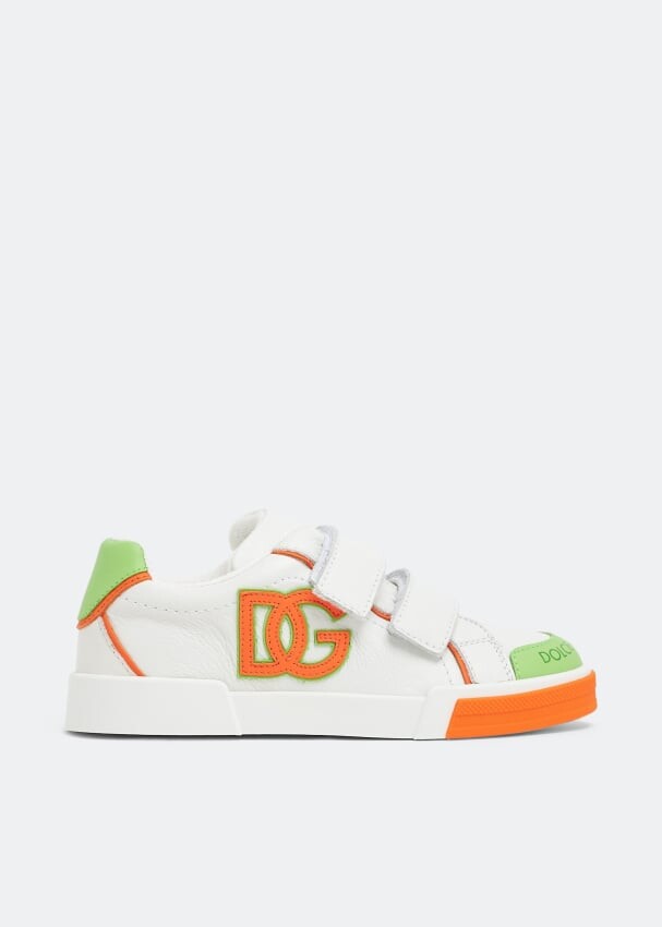 

Кроссовки DOLCE&GABBANA Portofino light sneakers, белый