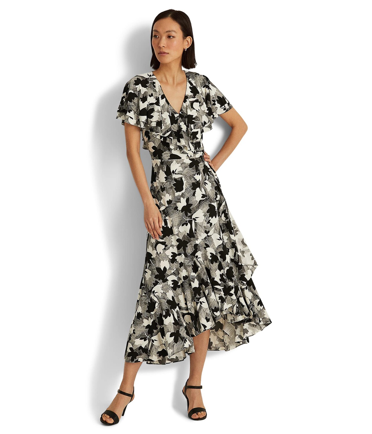 

Платье LAUREN Ralph Lauren, Floral Jersey Dress
