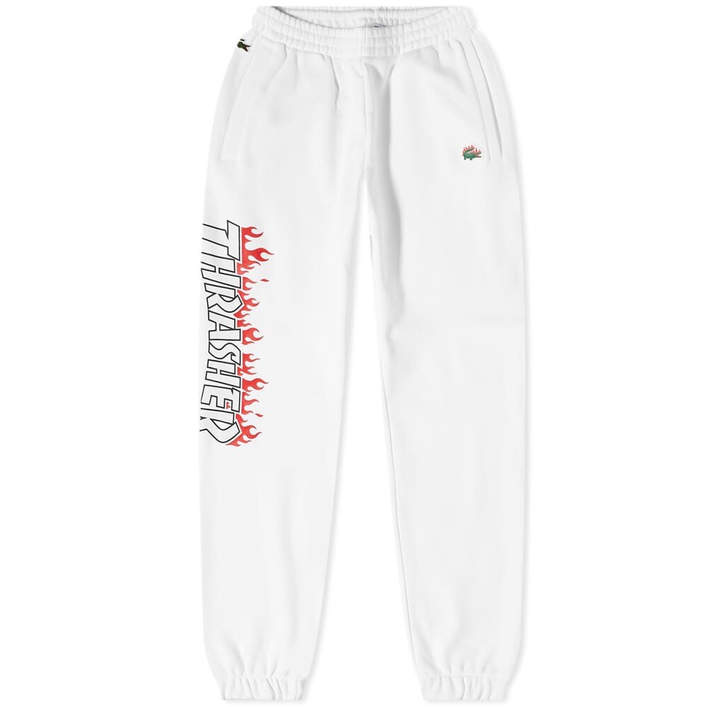 

Спортивные брюки из коллаборации с Thrasher Lacoste