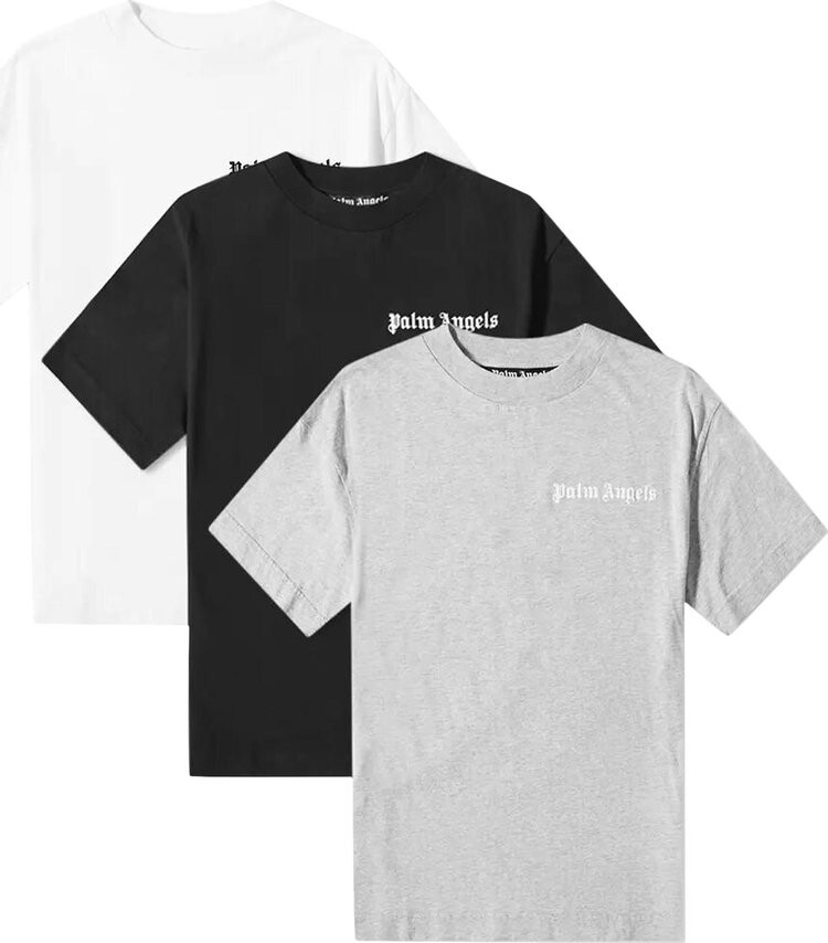 

Футболка Palm Angels Tripack Basic Tee 'Multicolor', разноцветный