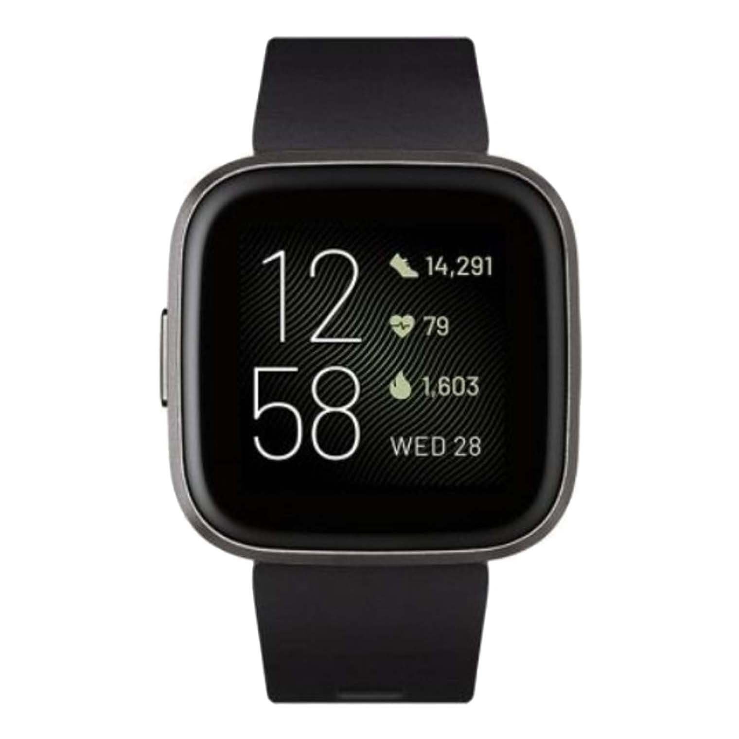 Умные часы Fitbit Versa 2, черный - фото