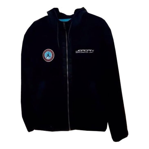 

Толстовка Jordan Brand Patch Zipper Men's Black, Черный