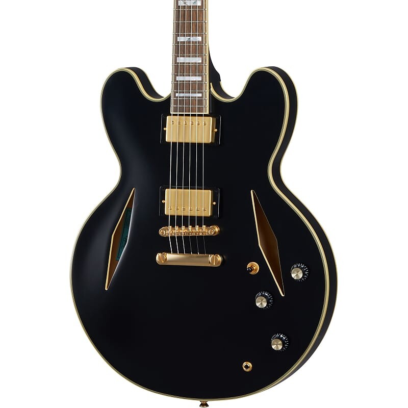 

Электрогитара Epiphone Emily Wolfe Sheraton Stealth в цвете Aged Black Gloss ETSEWBAGGH3