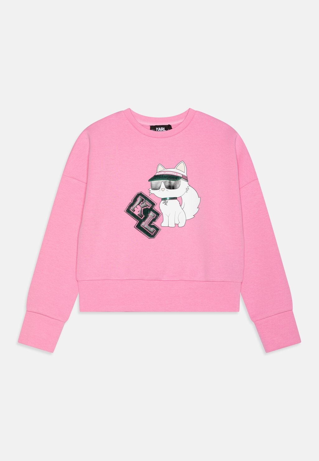 

Толстовка Karl Lagerfeld, цвет pink