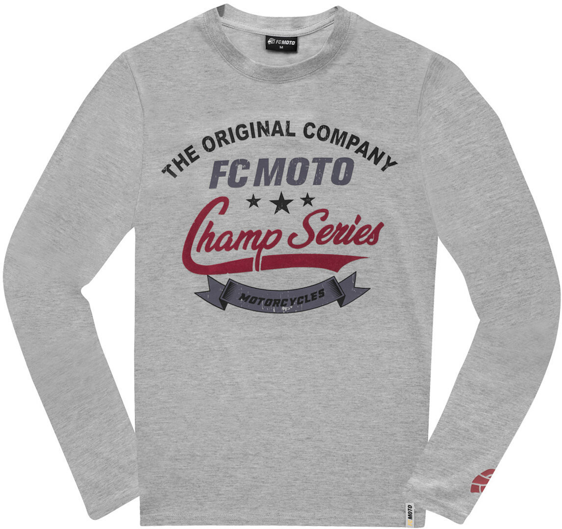 Рубашка FC-Moto Champ Series с длинными рукавами, светло-серый рубашка brownyard steady shirt светло серый m