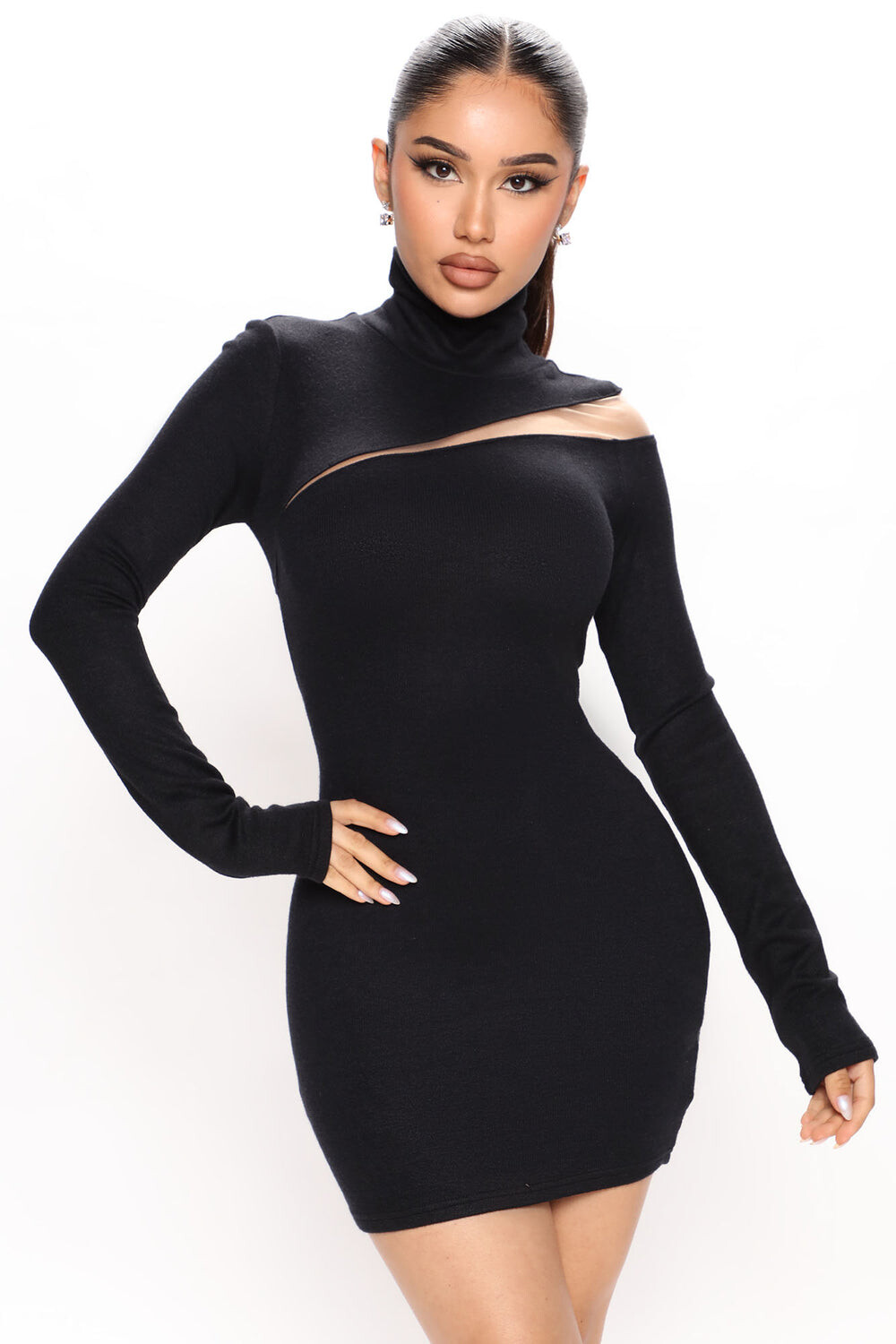 

Мини платье Fashion Nova SK0791, черный