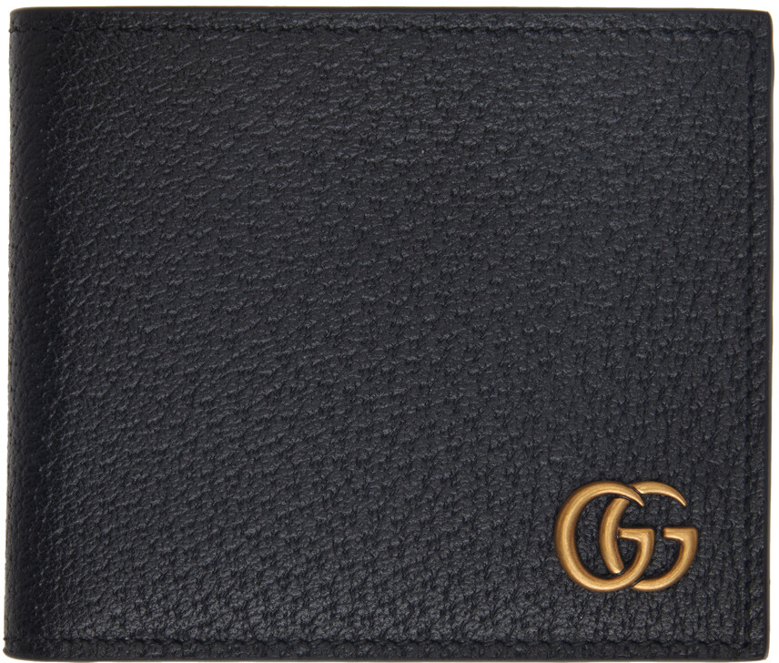 

Черный бумажник GG Marmont Bifold Gucci