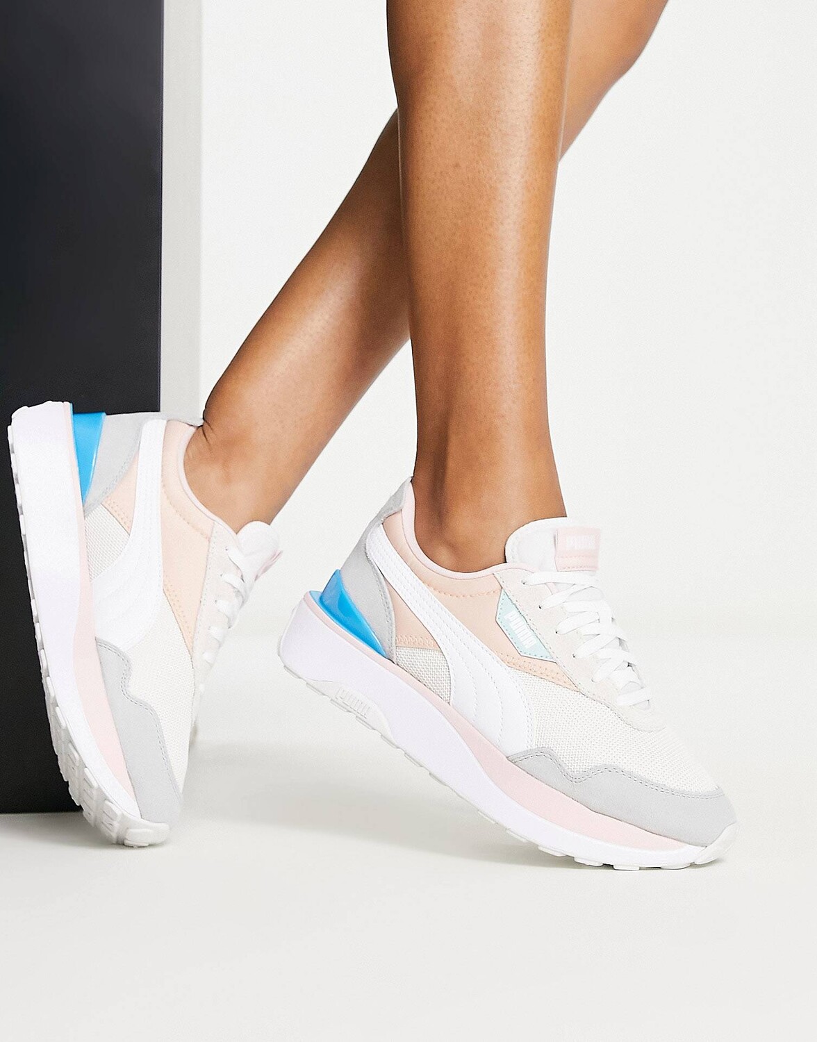 

Кроссовки Puma Cruise Rider, розовый/белый/серый (Размер 36 RU)