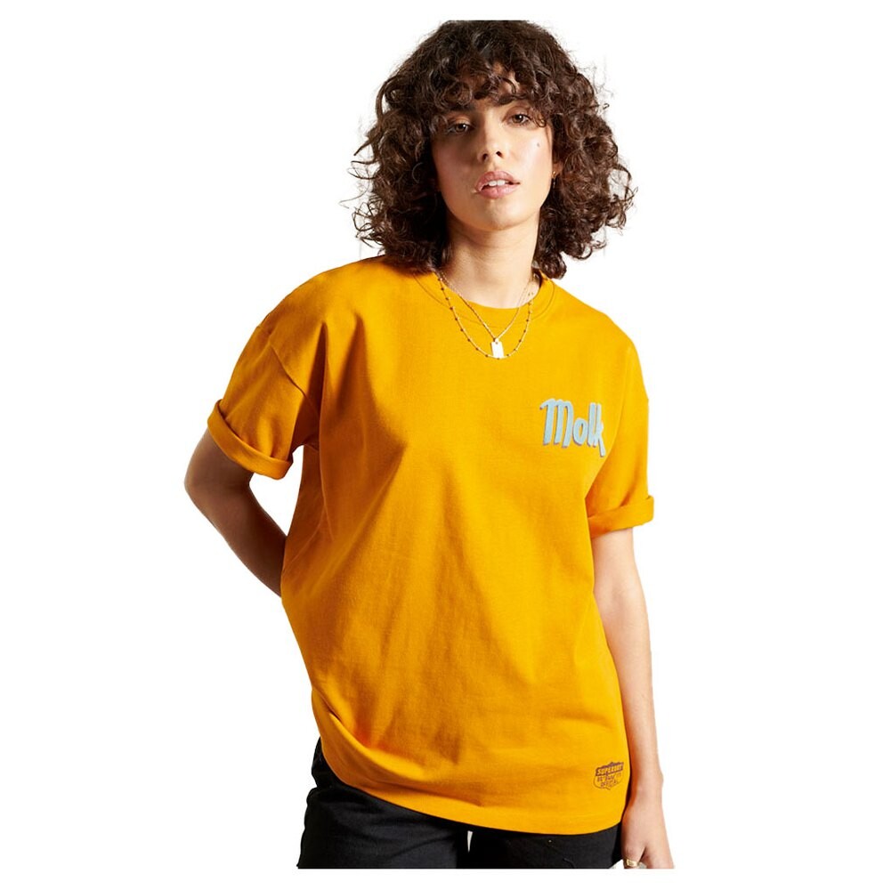 

Футболка Superdry Workwear Graphic Oversized, оранжевый