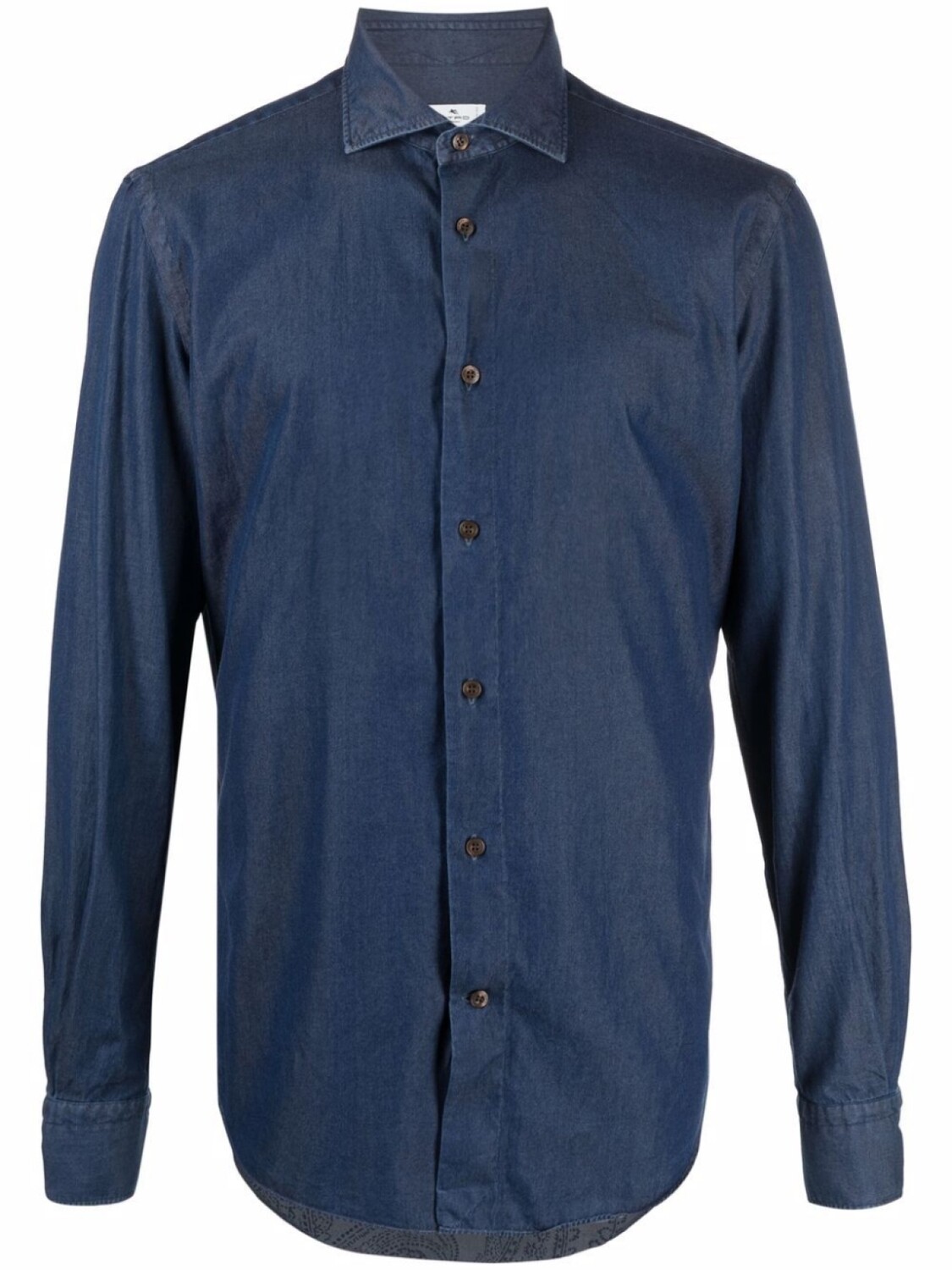 

ETRO джинсовая рубашка, синий