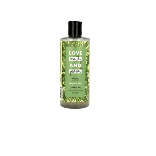 Очищающий гель для душа 400мл Love Beauty and Planet Rosemary & Vetiver Delightful Detox Shower Gel