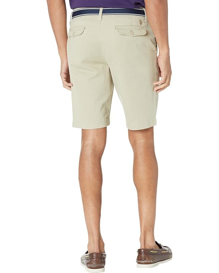 

Шорты U.S. POLO ASSN. Stretch Hartford Twill Shorts, цвет Oxford Tan