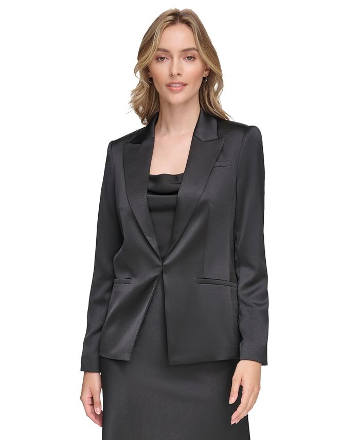 

Женская атласная куртка X-Fit Calvin Klein, черный