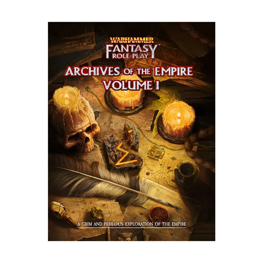 

Archives of the Empire - Volume I, Warhammer Fantasy RPG 4th Edition (Cubicle Seven), твердый переплет
