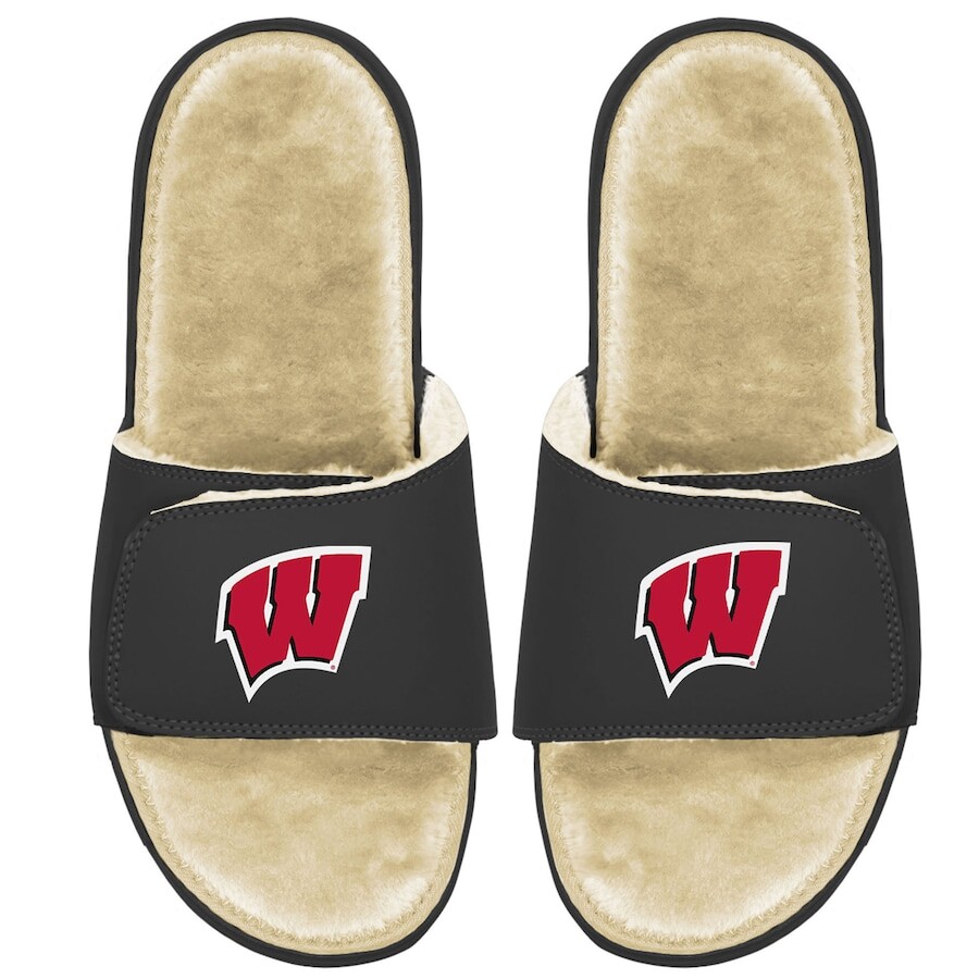 

Шлепанцы ISlide Wisconsin Badgers, черный