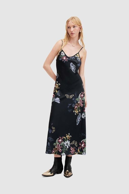 

Платье Bryony Sanibel AllSaints, черный