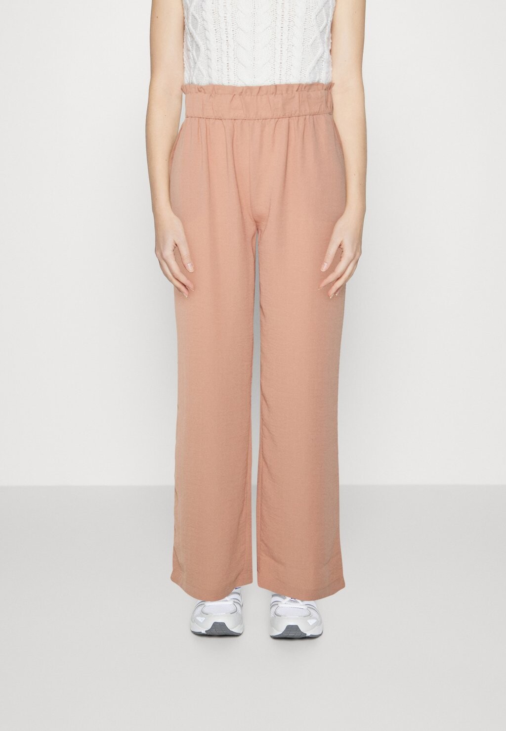 

Брюки JDY Wide Pants, светло-розовый, Розовый;коричневый