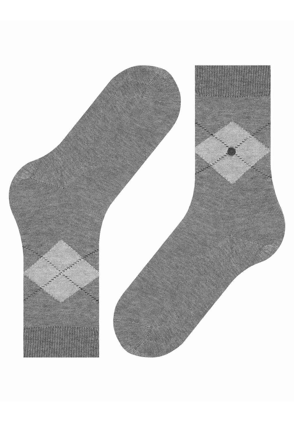 

Носки BLACK ARGYLE ONE-SIZE Burlington, цвет Mottled Grey
