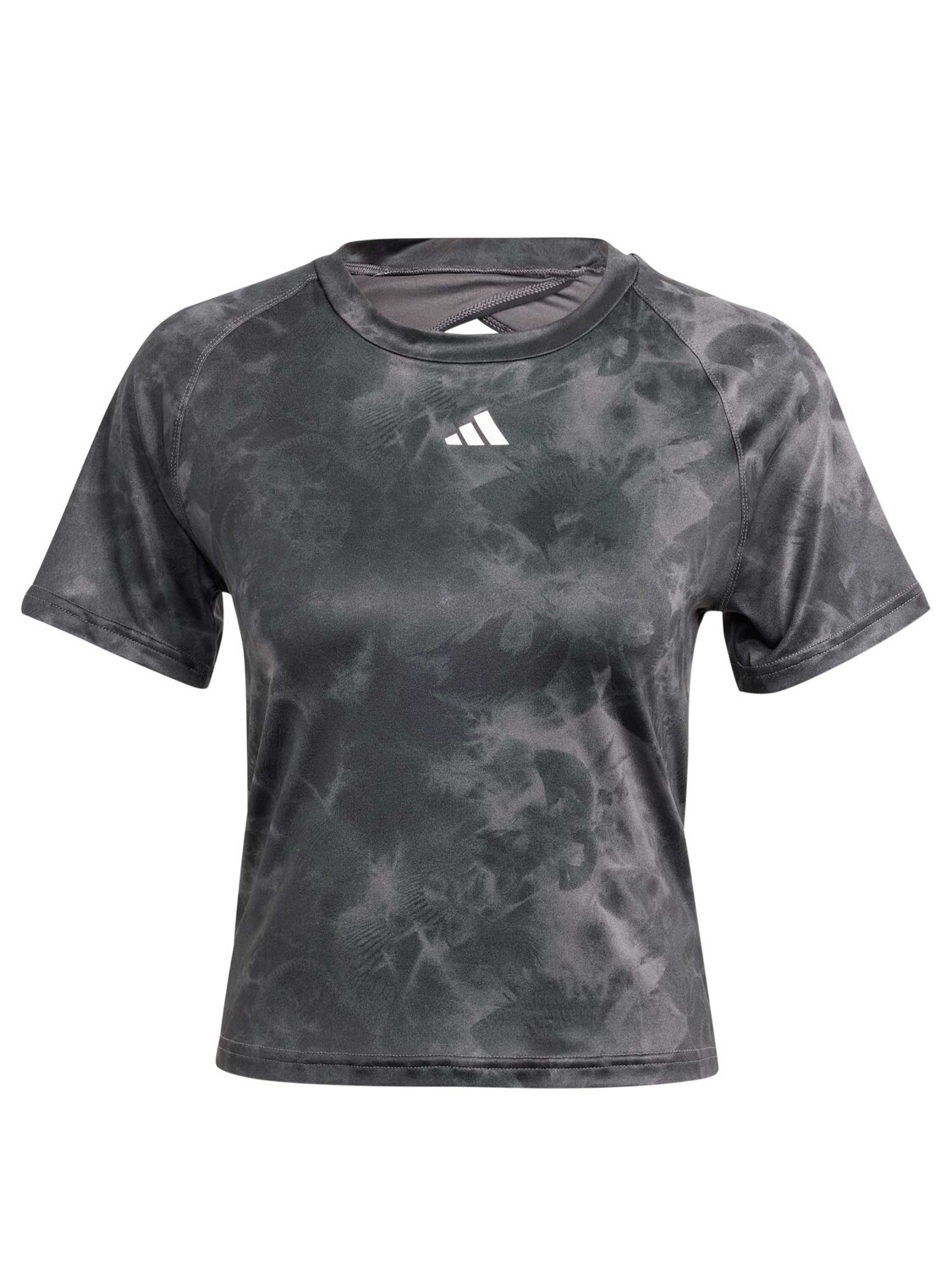 

Футболка Adidas Performance Train Essentials AOP Flower Tie-Dye, серый