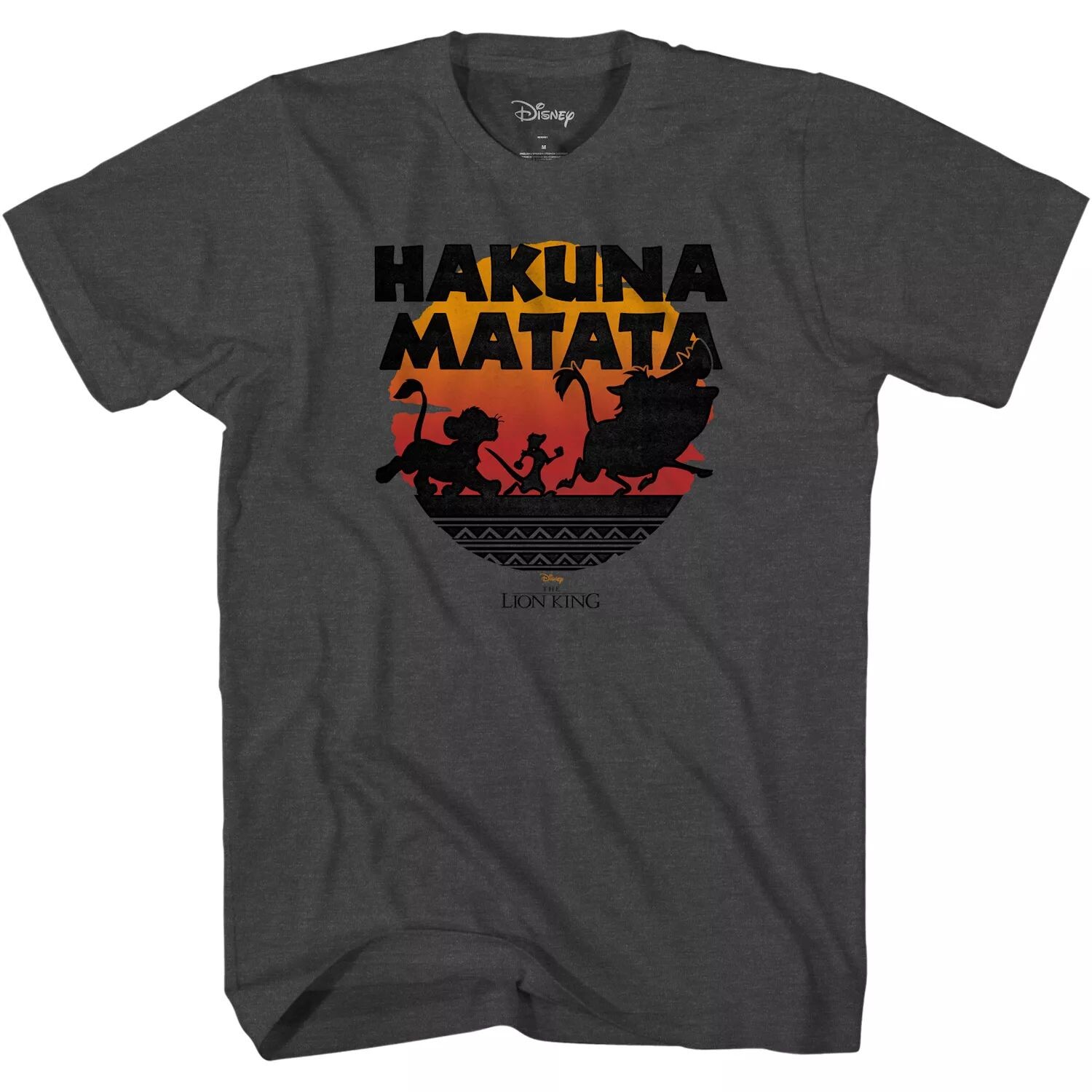

Мужская футболка Disney The Lion King Hakuna Matata, Simba, Timon & Pumbaa Licensed Character