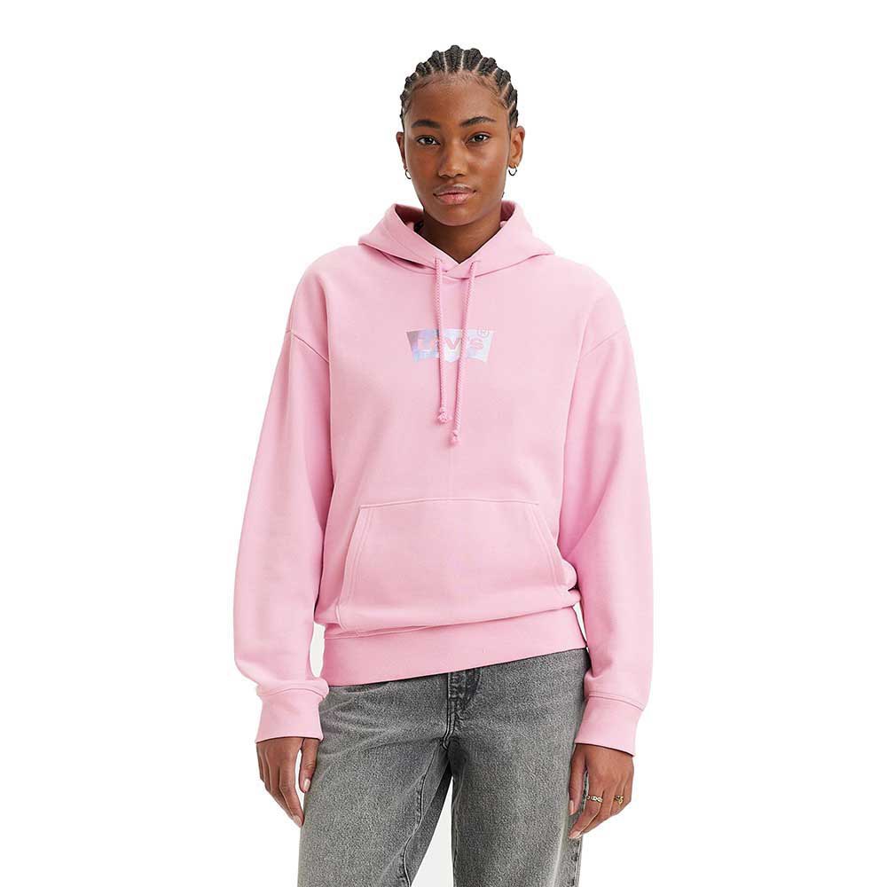 Худи Levi´s Graphic Standard, розовый худи levi s standard hoodie 24693 0020 женская цвет розовый размер s