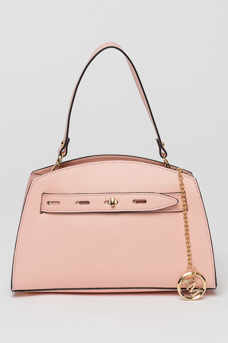 Кожаная сумка Antonia Moretti, розовый