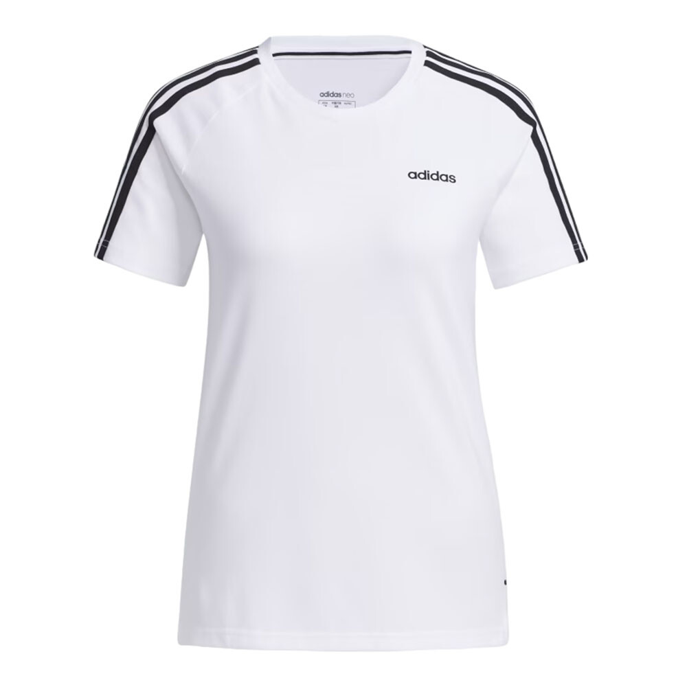 

Adidas Comfort Essentials 3-stripes Tee, white