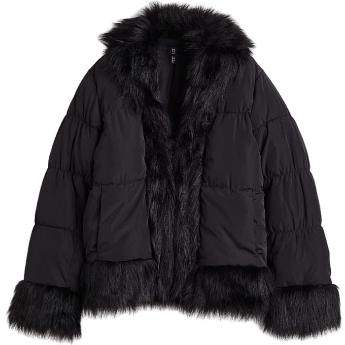 цена Куртка H&M Puffer, черный