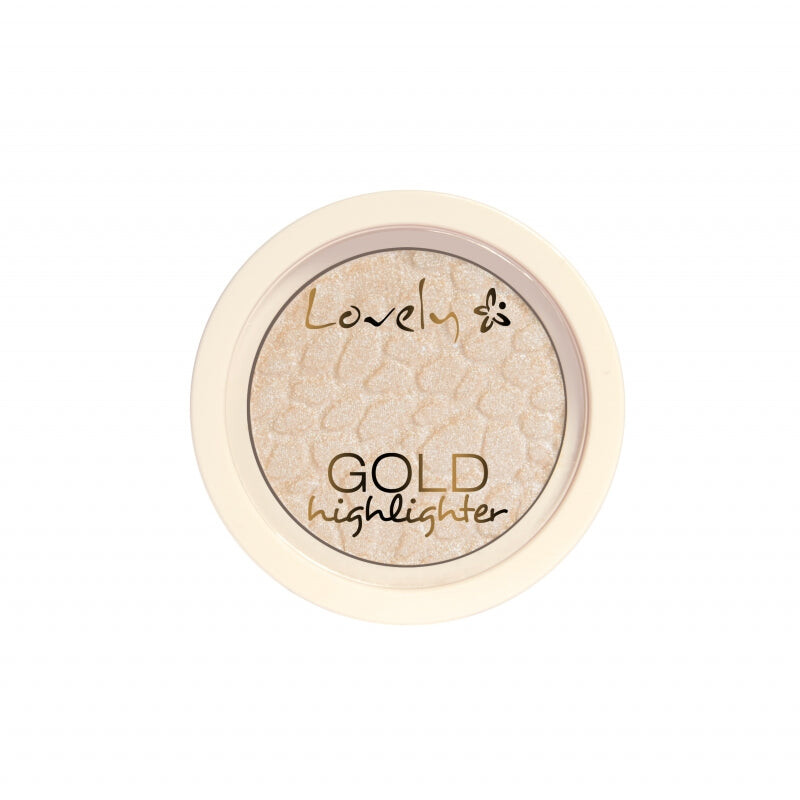 

Lovely Хайлайтер для лица Gold Highlighter в каменном оттенке
