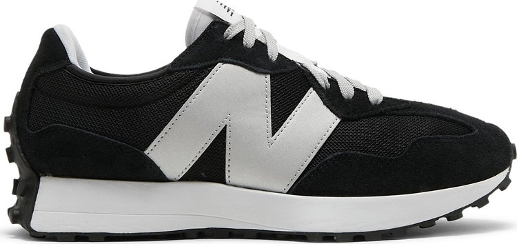 Black and silver sales new balance