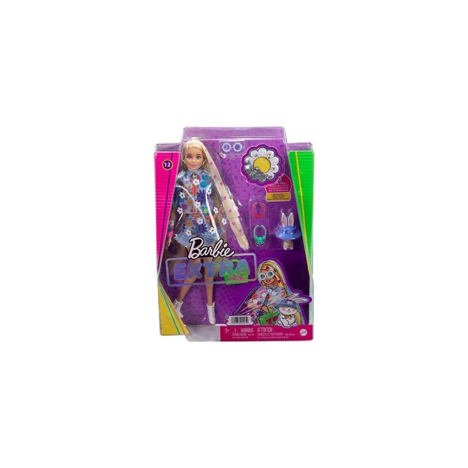

Образовательная кукла Barbie в синей юбке
