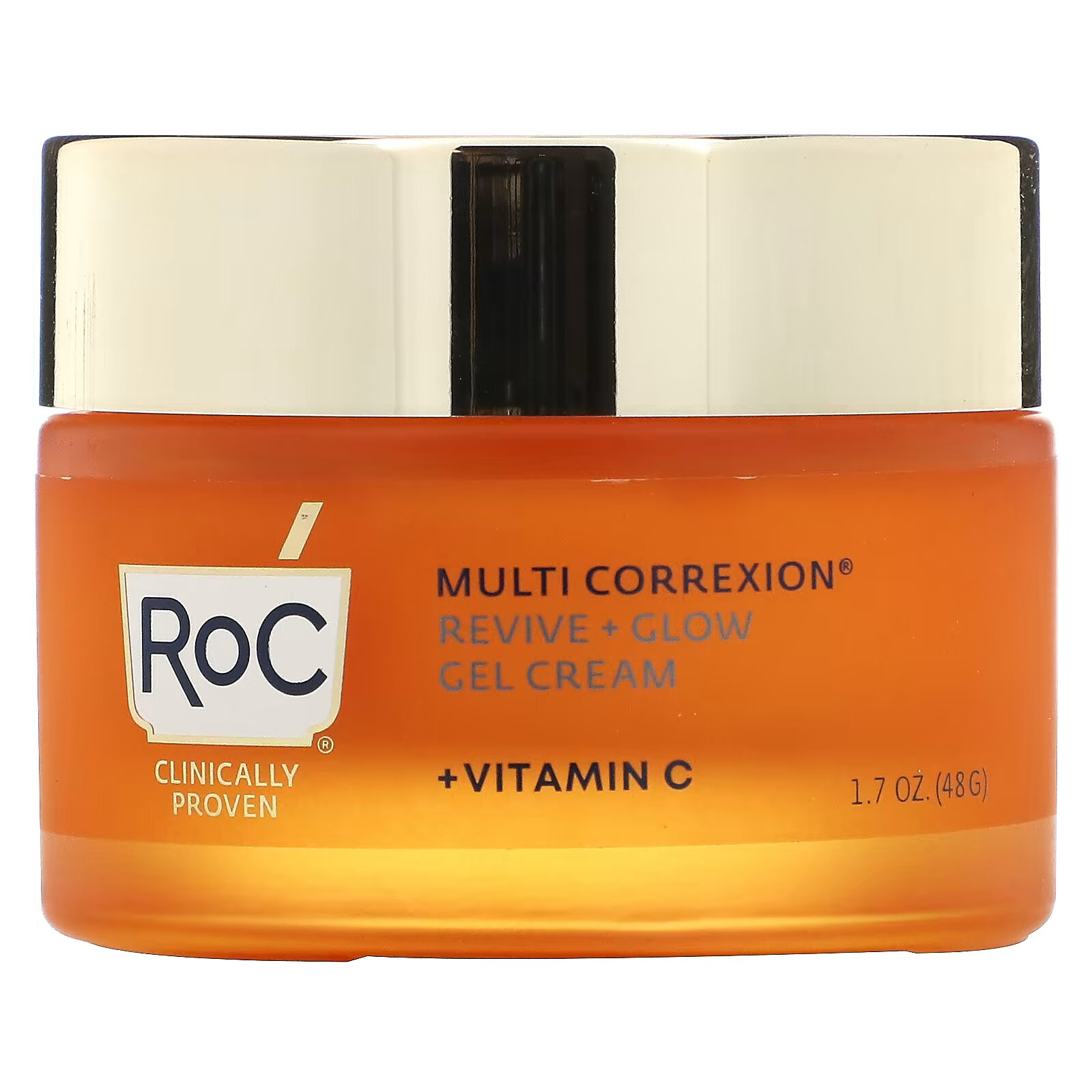 RoC, Multi Correxion, гель-крем для восстановления и сияния с витамином C, 48 г (1,7 унции) roc multi correxion гель крем для восстановления и сияния с витамином c 48 г 1 7 унции