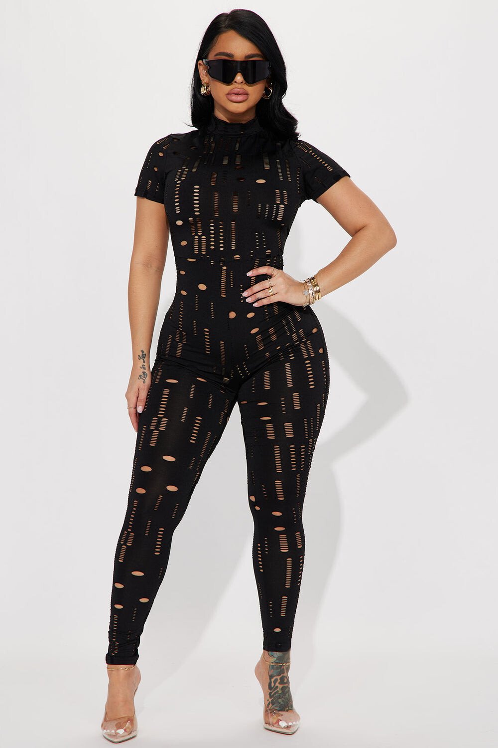 

Комбинезон Fashion Nova XS1315, черный