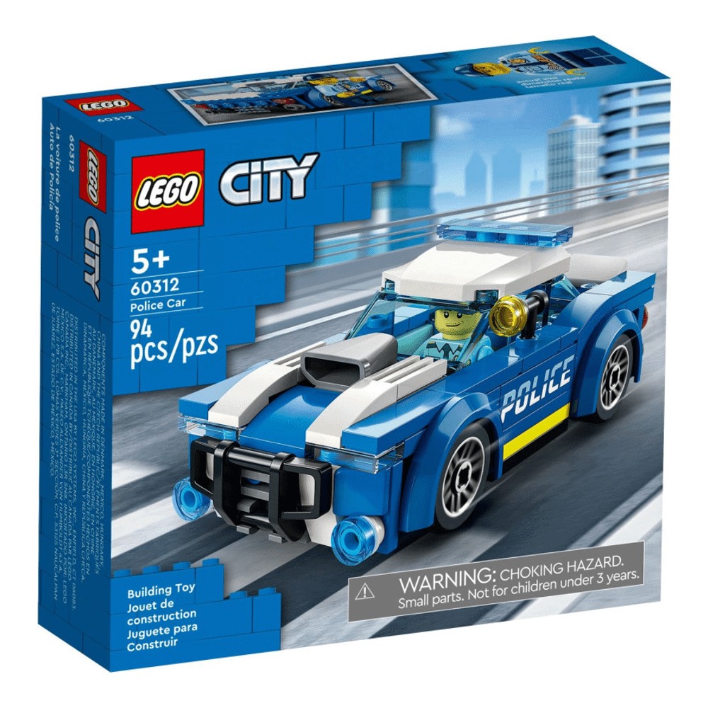Конструктор LEGO City Police 60312 Полицейская машина lego city полицейская машина 30366