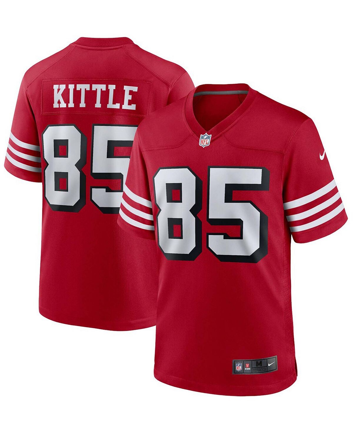 

Мужская игровая майка san francisco 49ers – джордж киттл Nike, черный