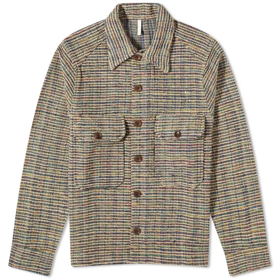 цена Куртка-рубашка Sunflower Boucle, бежевый/мультиколор