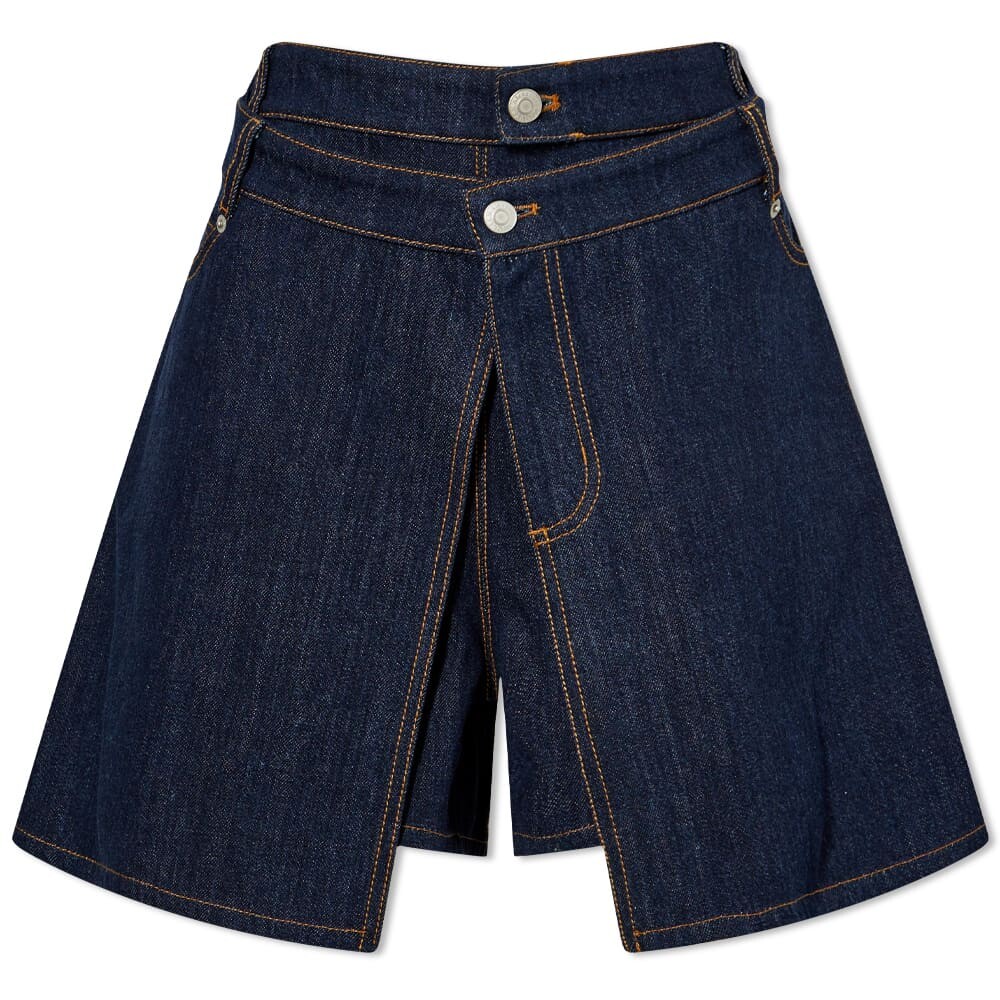 

Юбка Alexander McQueen Denim Skirt