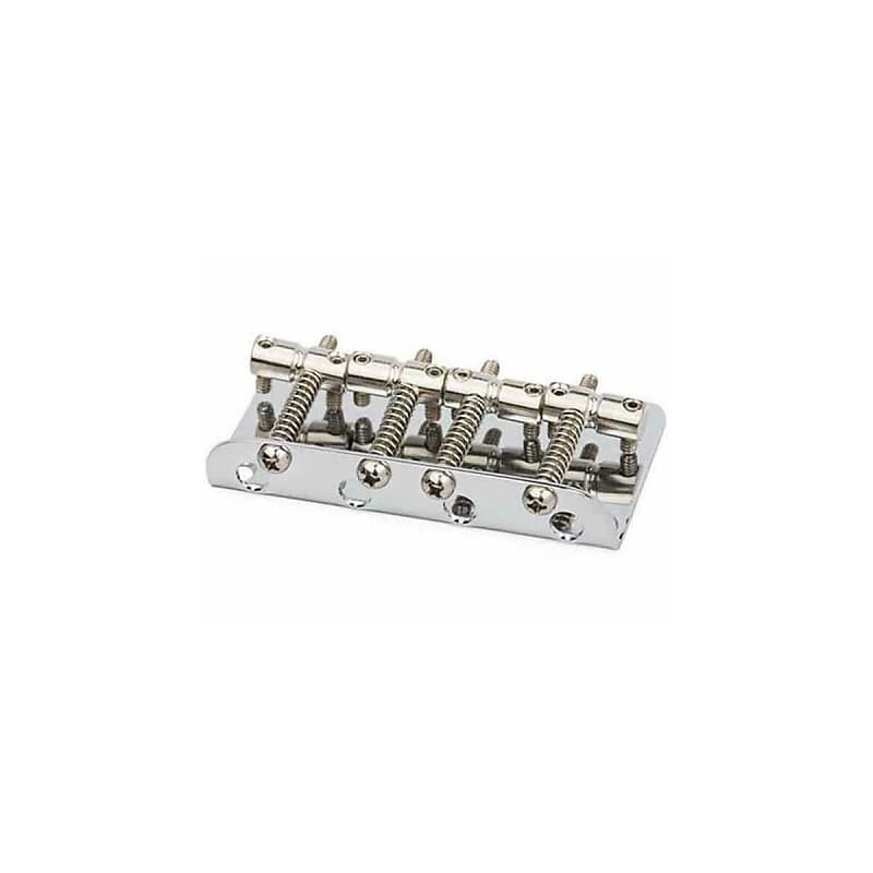 

Подлинный бридж Fender Standard Series P/J Precision/Jazz Bass, хром 004-0798-049