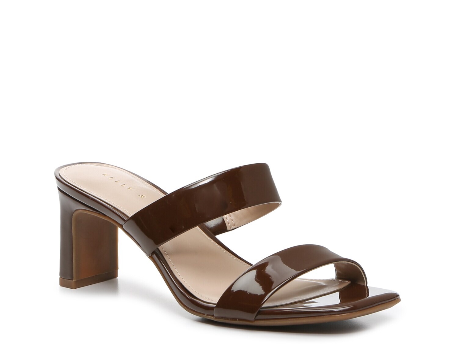 

Сандалии Kelly & Katie Carbren, dark brown / covered heel