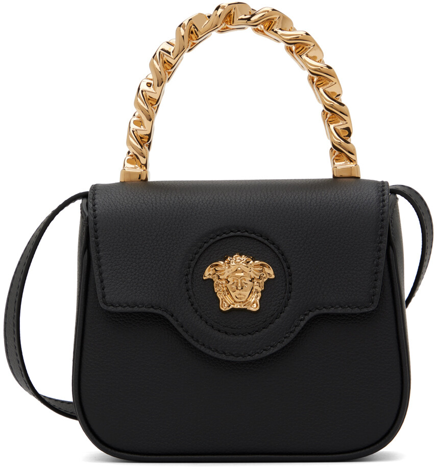 

Черная сумка \Ла Медуза\"" Versace