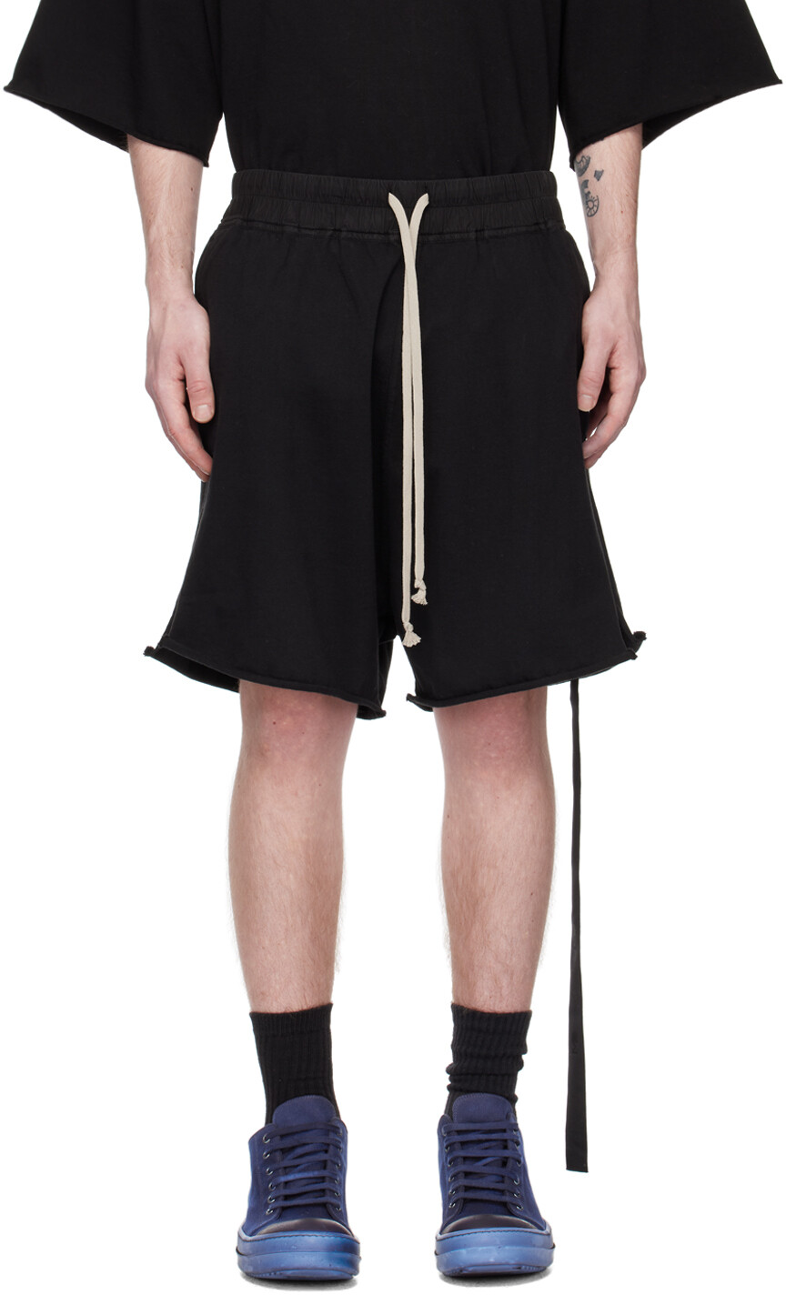 

Черные шорты Trucker Rick Owens Drkshdw