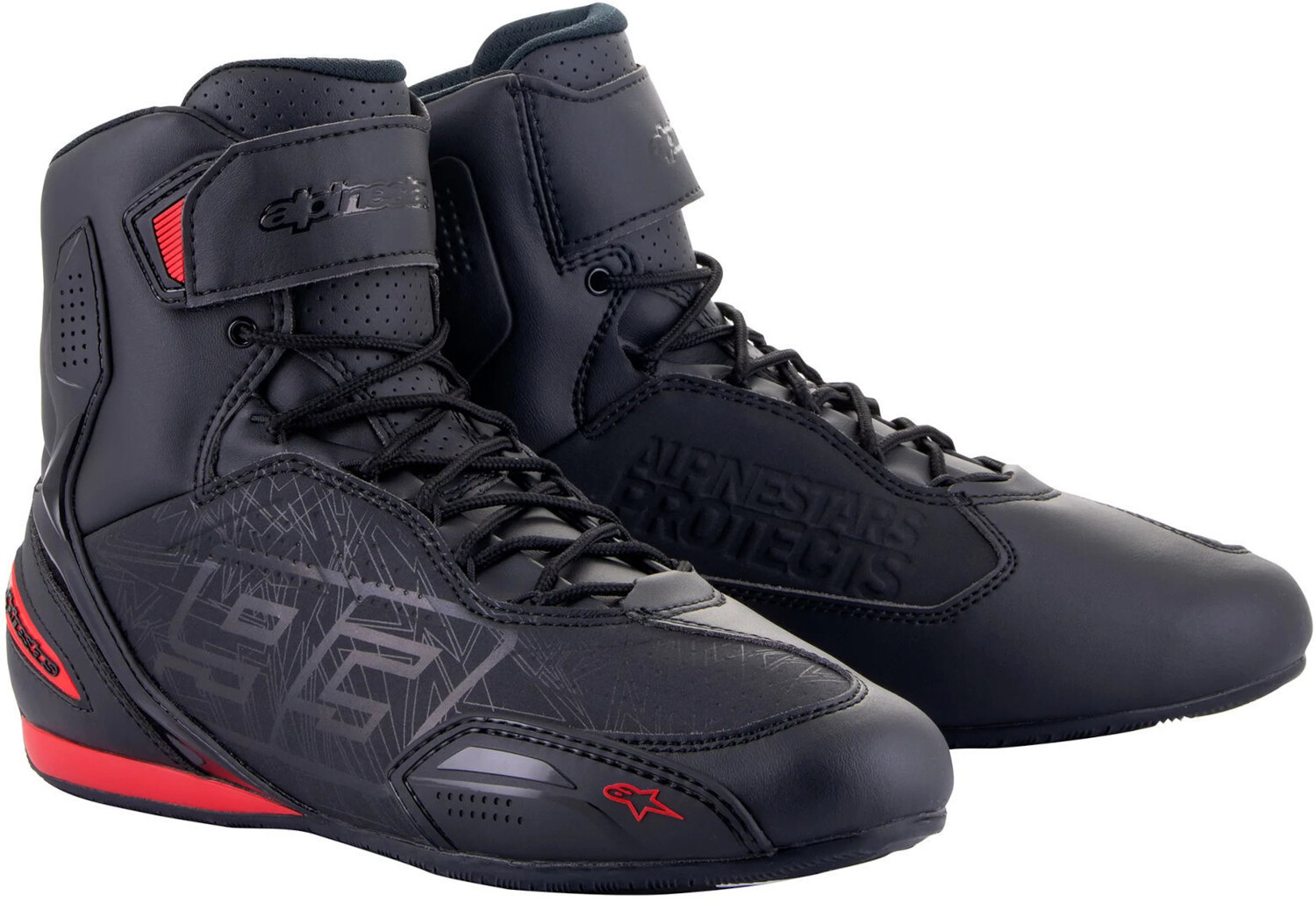 

Мотоциклетные ботинки Alpinestars MM93 Austin, черный/красный