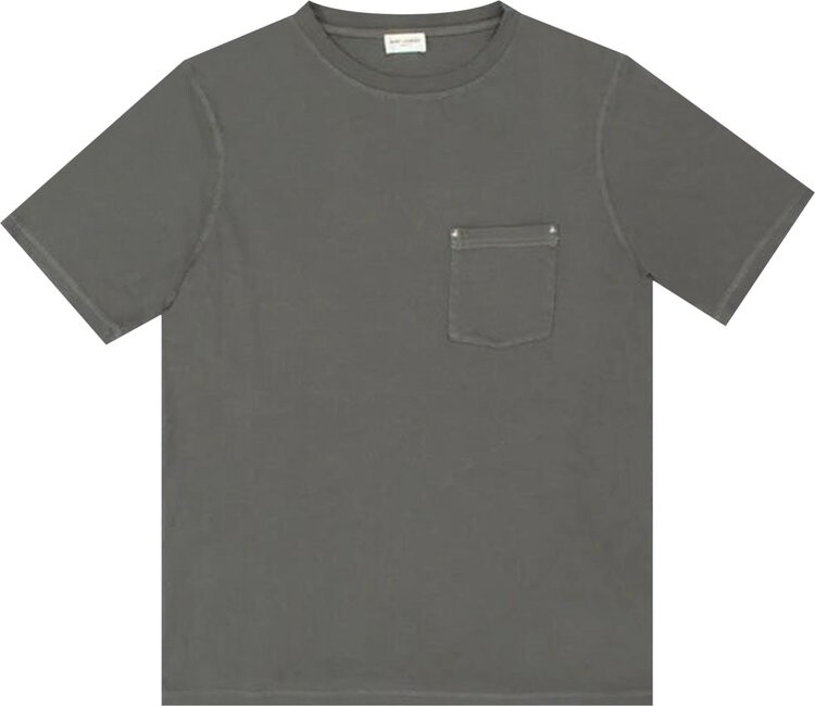 

Футболка Saint Laurent T-Shirt 'Anthracite', серый